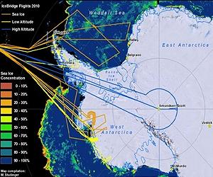 Arctic Sea Ice Flights Near Completion
