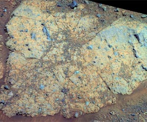 Opportunity Studies Rock Interior