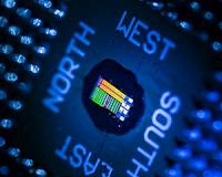 Optoelectronic microprocessors built using existing chip manufacturing