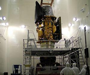 Electromagnetic Interference/Capability testing and structural dynamics testing completed for LDCM