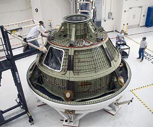 NASA Conducts Tests on Orion Service Module