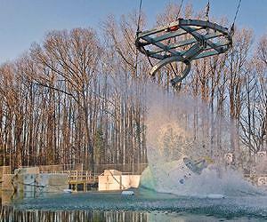 Orion Drop Test Makes A Clean Splash