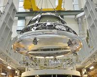 Orion Crew And Service Modules Stacked