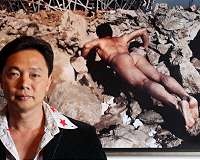 Cheeky Chinese artist critiques society with nudity