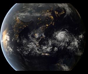 Air pollution boosts NW Pacific cyclones: study