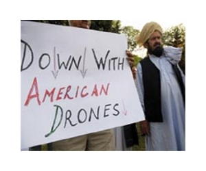 Thousands rally in Pakistan against US drone attacks