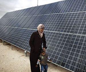 West Bank solar panels risk demolition