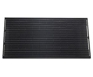 New black back sheet solar module for design oriented house owners