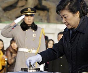 S.Korea leader vows to strike back at North