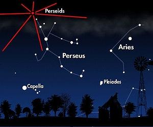 Perseid Meteors In Their Prime