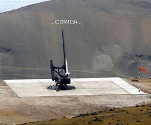 Peru launches first homemade rocket