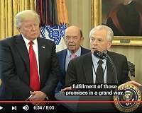 Trump advisor's Wall St criticism 'way off base': official
