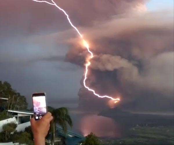 Scientists use laser to guide lightning bolt for first time