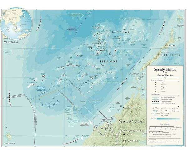 Philippines seizes two Spratly islands in South China Sea war games
