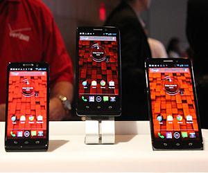 Verizon unveils three new Droid smartphone models
