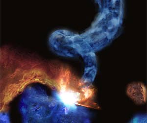 Discovery of the Pigtail Molecular Cloud