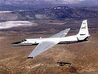 ER-2 Plane Tests Out X-33 On The Range