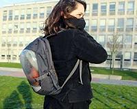 Students design 'plant backpack' to combat air pollution
