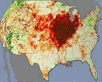 Study shows lasting effects of drought in rainy eastern US
