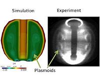 Giant structures called plasmoids could simplify the design of future tokamaks