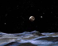 Hubble Spots Possible New Moons Around Pluto