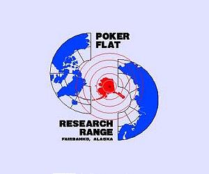 Rocket launches from Poker Flat Research Range