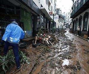 Fears for motorists in flooded Madeira carpark