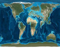 Earth's breathable atmosphere a result of continents taking control of the carbon cycle