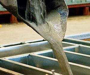 The formula for turning cement into metal