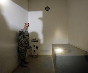 Saddam cell now unlit, dusty and missing a commode