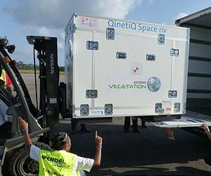Proba-V minisatellite reaches Europe's Spaceport
