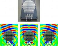 Device turns flat surface into spherical antenna