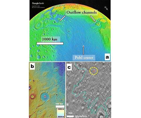 NASA May Have Landed on a Martian Megatsunami Deposit Nearly 50 Years Ago