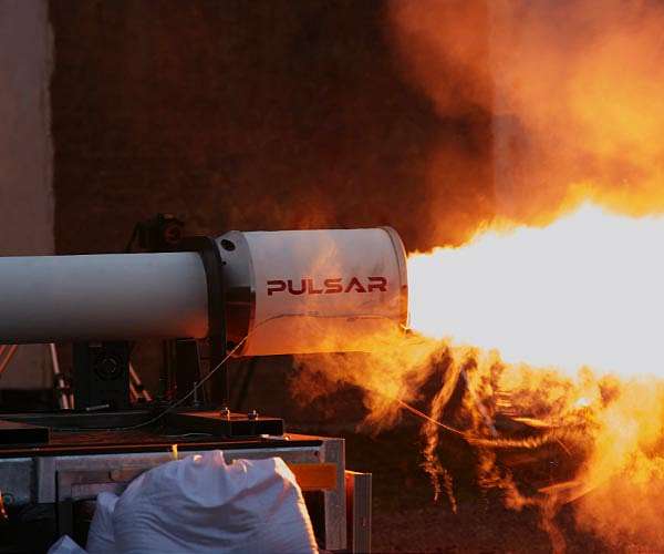 A space rocket hotter than the Sun