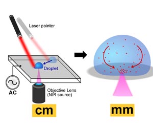 Laser, electric fields combined for new 'lab-on-chip' technologies