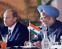 Russia's Putin, India Call For 'Weapons Free' Space