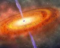 Gemini: Supermassive Black Hole Is Ahead of Its Time