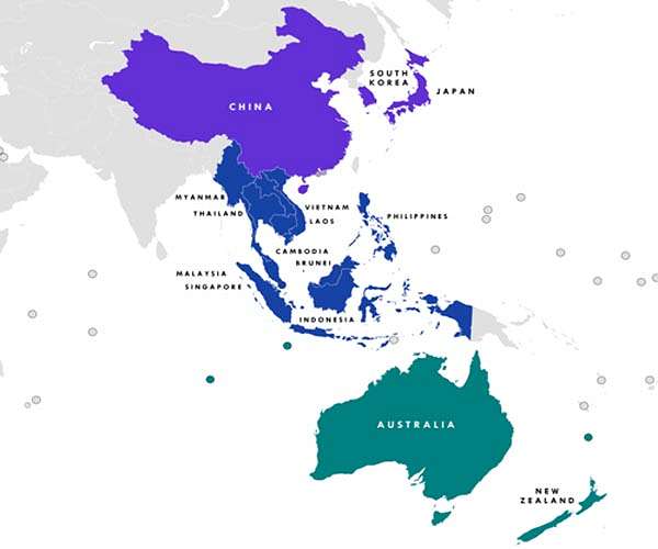 World's largest free trade agreement signed in coup for China