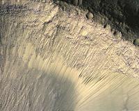 Previous evidence of water on Mars now identified as grainflows