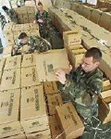 Combat Feeding Spearheads Radio Frequency Identification