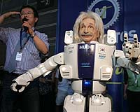 Robotic Einstein Wows Spanish Technology Fair