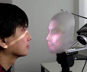 Mask-bot: A robot with a human face