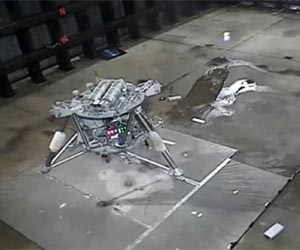 NASA's Next Generation Robotic Lander Gets Sideways During Test
