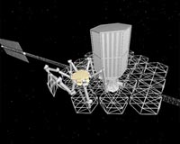 Robot would assemble modular telescope - in space
