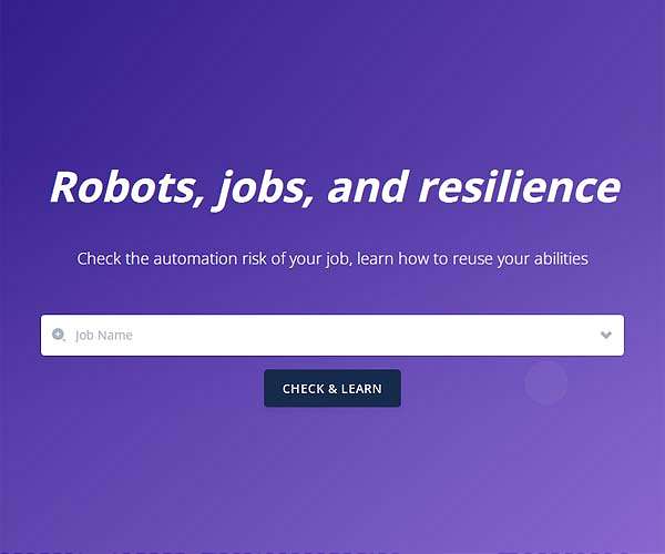 How to compete with robots