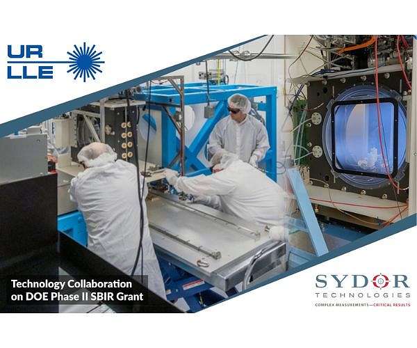 Rochester Lab and Sydor Technologies secure DOE grant for fusion advancements