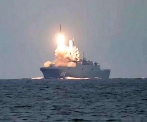 Russia test fires Zircon hypersonic missile