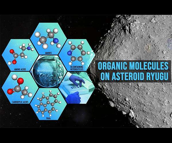 Ryugu Asteroid sample reveals organic-rich composition, first analysis shows