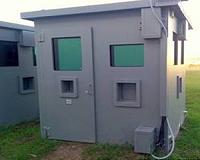 Company builds bullet-resistant defensive fighting enclosures