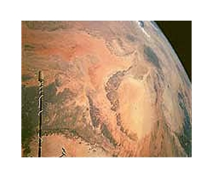Cosmic impact creates Sahara diamond field